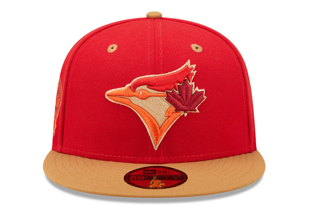 New Era x Lids HD  Toronto Blue Jays Red Rock 2022 59FIFTY Fitted Cap