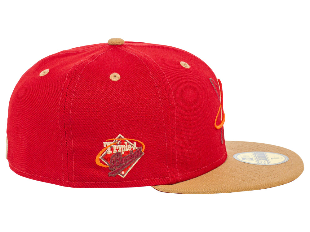 New Era x Lids HD  Albuquerque Isotopes MiLB Red Rock 59FIFTY Cap