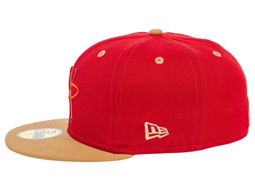 New Era x Lids HD  Albuquerque Isotopes MiLB Red Rock 59FIFTY Cap