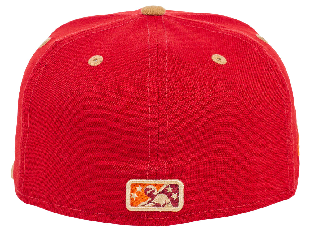 New Era x Lids HD  Albuquerque Isotopes MiLB Red Rock 59FIFTY Cap