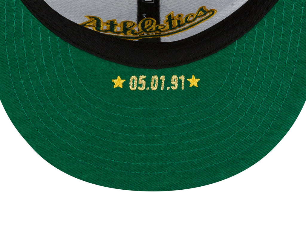 Lids HD x New Era Oakland Athletics 05.01.91 Legends Pack 59FIFTY Fitted Cap