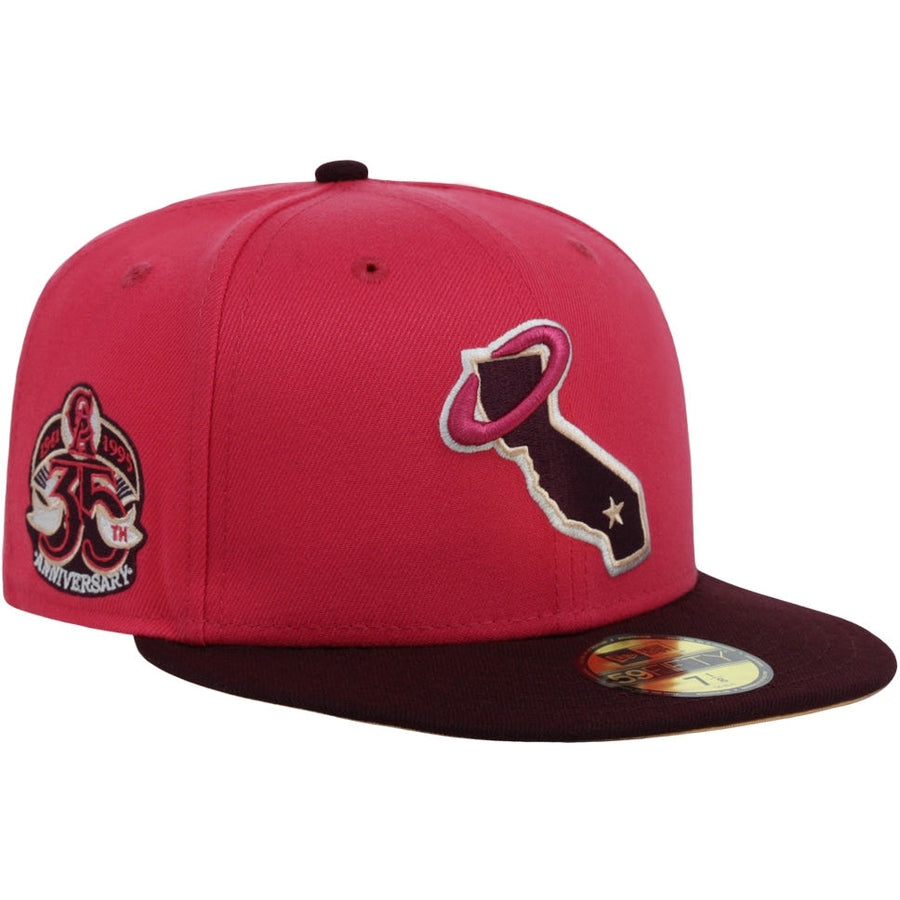 New Era x Lids HD California Angels 2023 Shortcake 59FIFTY Fitted Cap