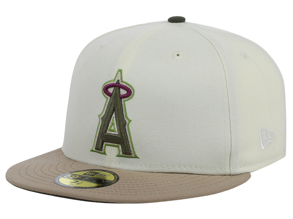 New Era x Lids HD Anaheim Angels Pistacia Vera 59FIFTY Fitted Cap