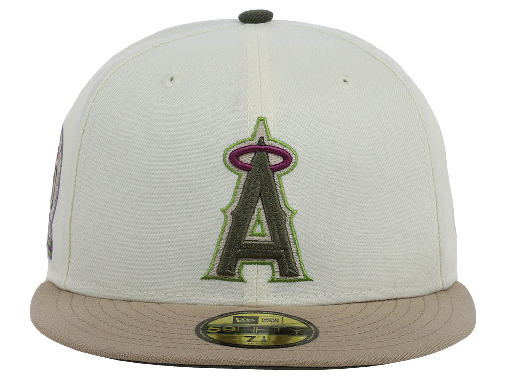 New Era x Lids HD Anaheim Angels Pistacia Vera 59FIFTY Fitted Cap