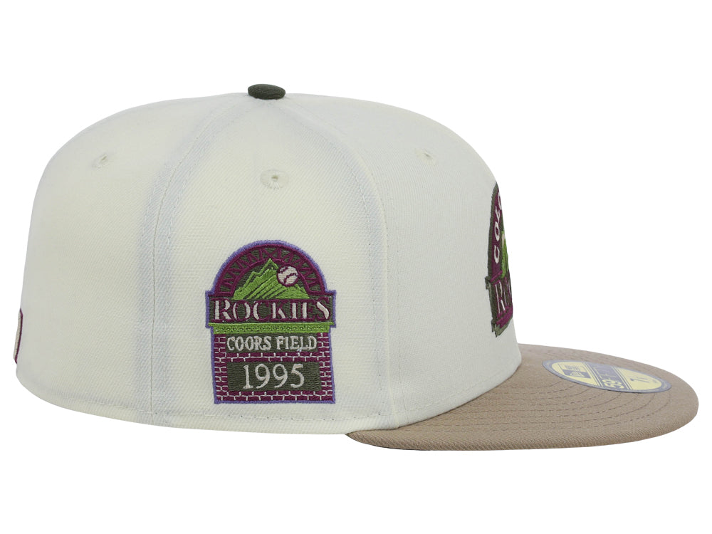 New Era x Lids HD Colorado Rockies Pistacia Vera 59FIFTY Fitted Cap