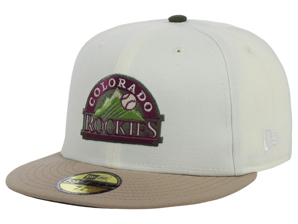 New Era x Lids HD Colorado Rockies Pistacia Vera 59FIFTY Fitted Cap