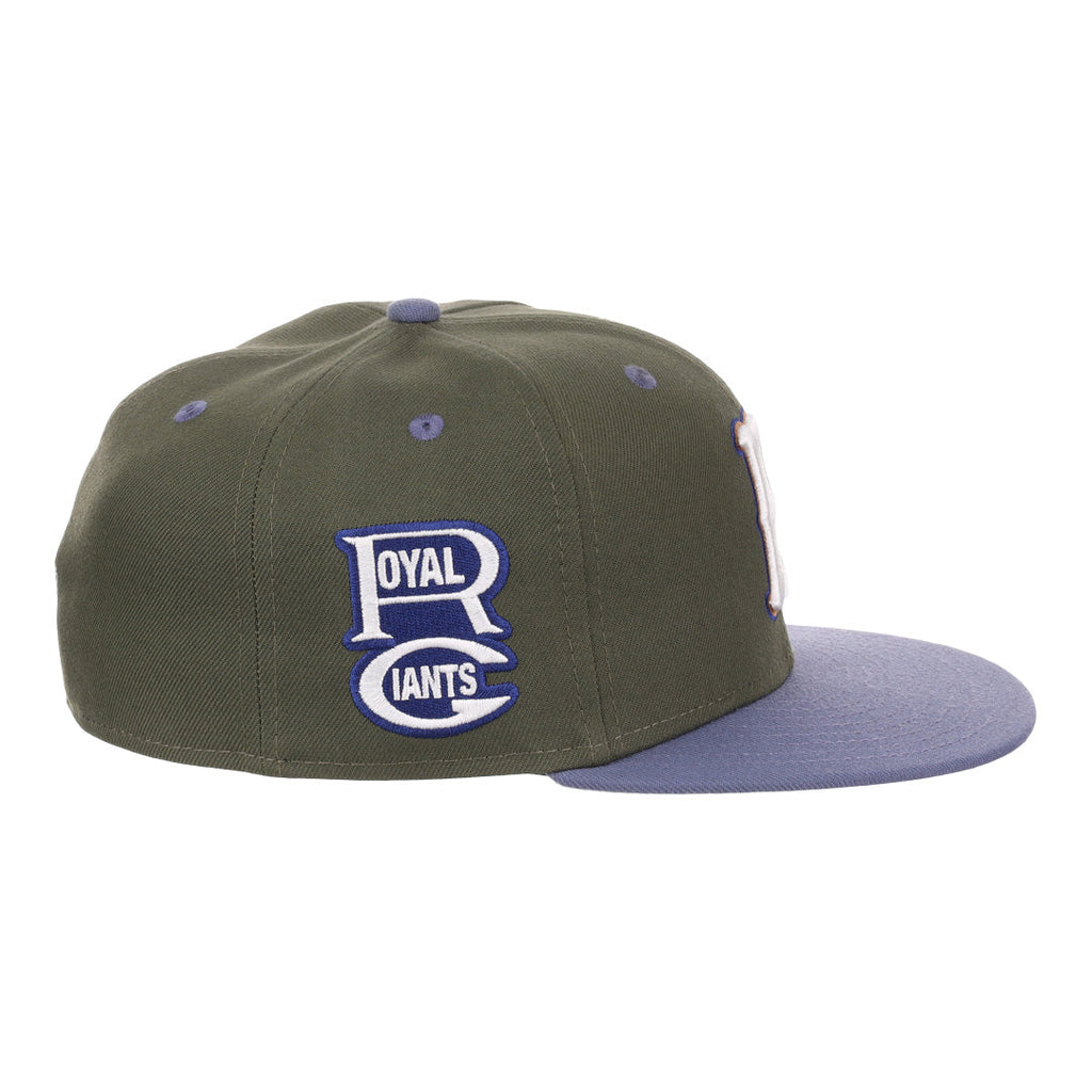 Ebbets Brooklyn Royal Giants NLB Mossy Slate Fitted Hat