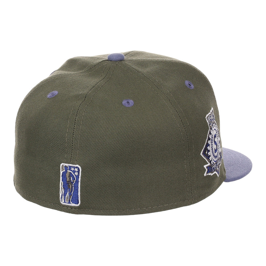 Ebbets Seattle Steelheads NLB Mossy Slate Fitted Hat