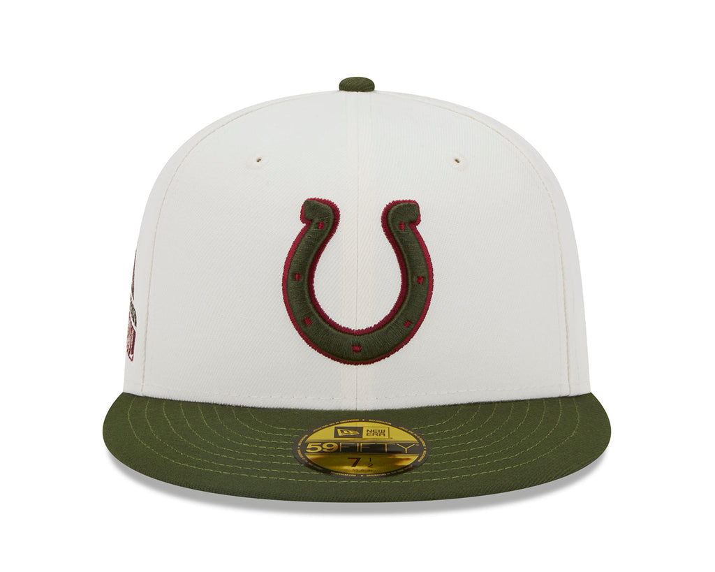 Lids HD x New Era Indianapolis Colts NFL Olive Branch 2022 59FIFTY Fitted Cap