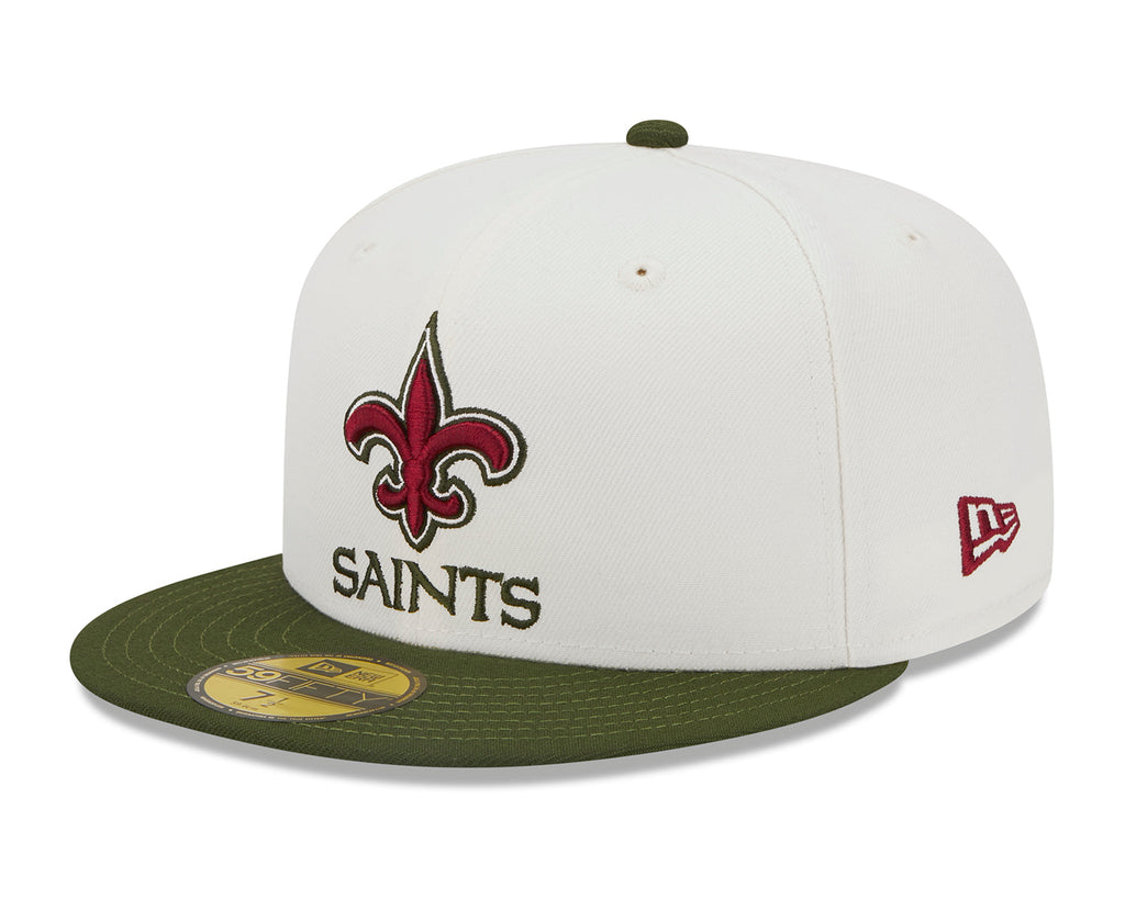 Lids HD x New Era New Orleans Saints NFL Olive Branch 2022 59FIFTY Fitted Cap