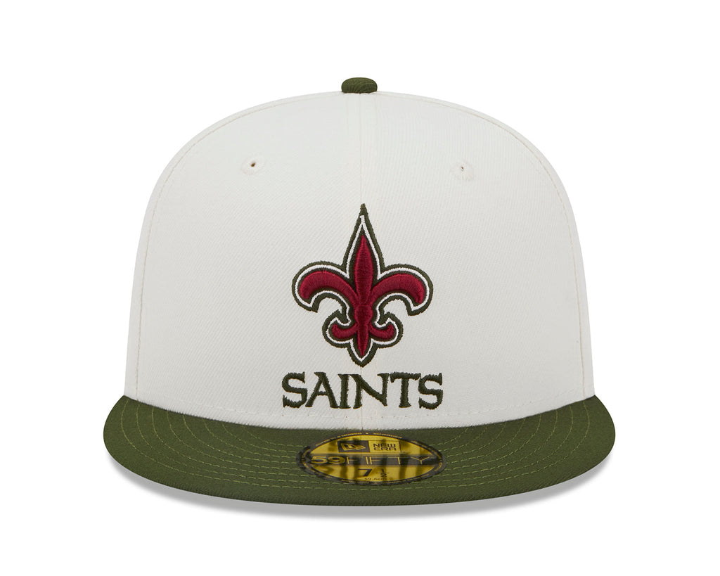 Lids HD x New Era New Orleans Saints NFL Olive Branch 2022 59FIFTY Fitted Cap