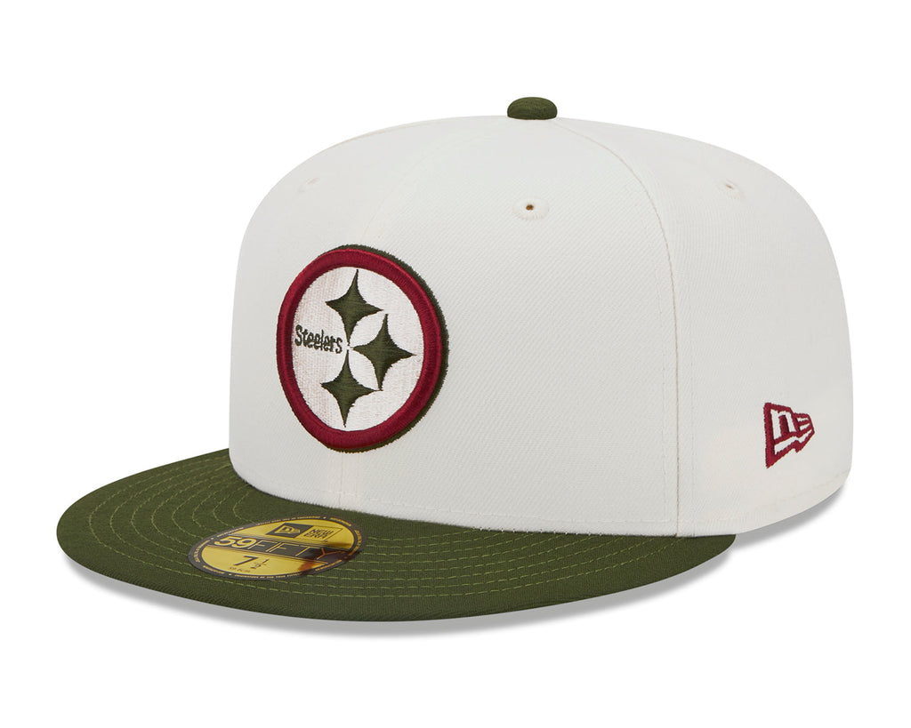 Lids HD x New Era Pittsburgh Steelers NFL Olive Branch 2022 59FIFTY Fitted Cap