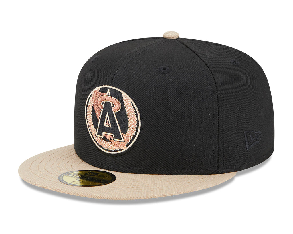 Lids HD x New Era California Angels Rust Belt 2.0 59FIFTY Fitted Cap