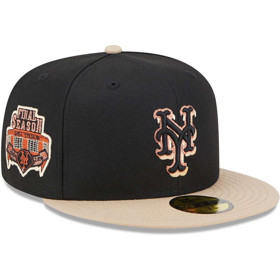 New York Knicks New Era 59FIFTY Fitted Hat - Gold/Rust