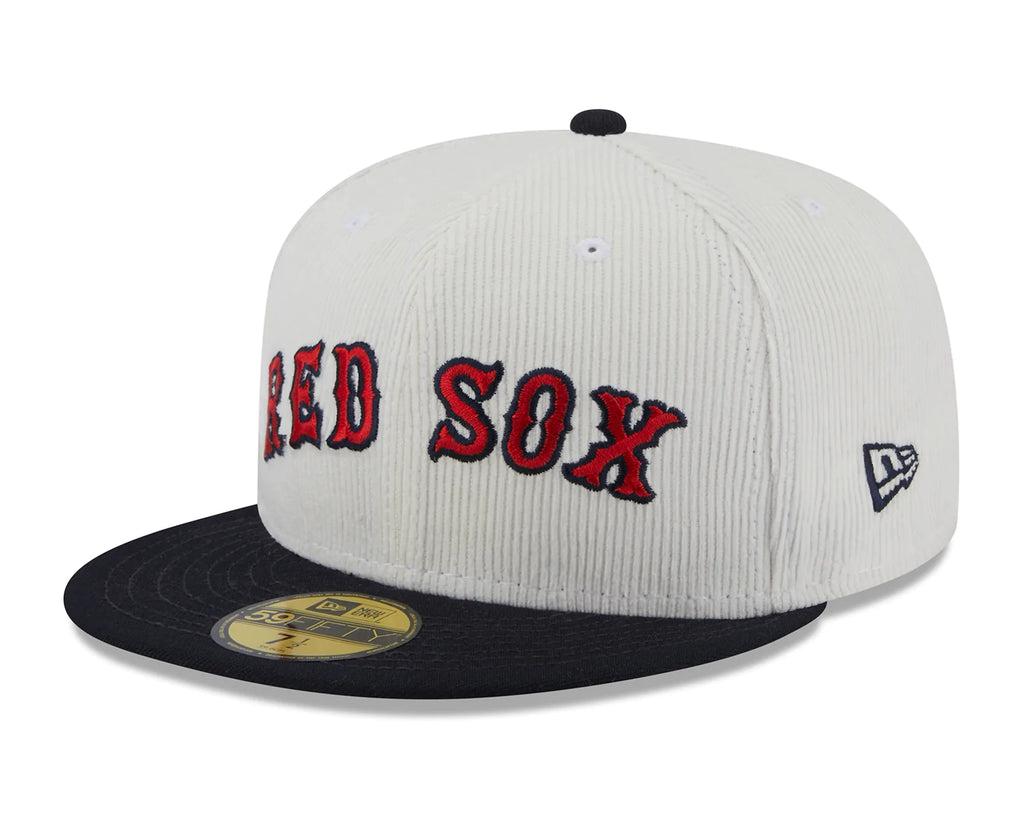 New Era x Lids HD Boston Red Sox Cord Script 2023 59FIFTY Fitted Cap