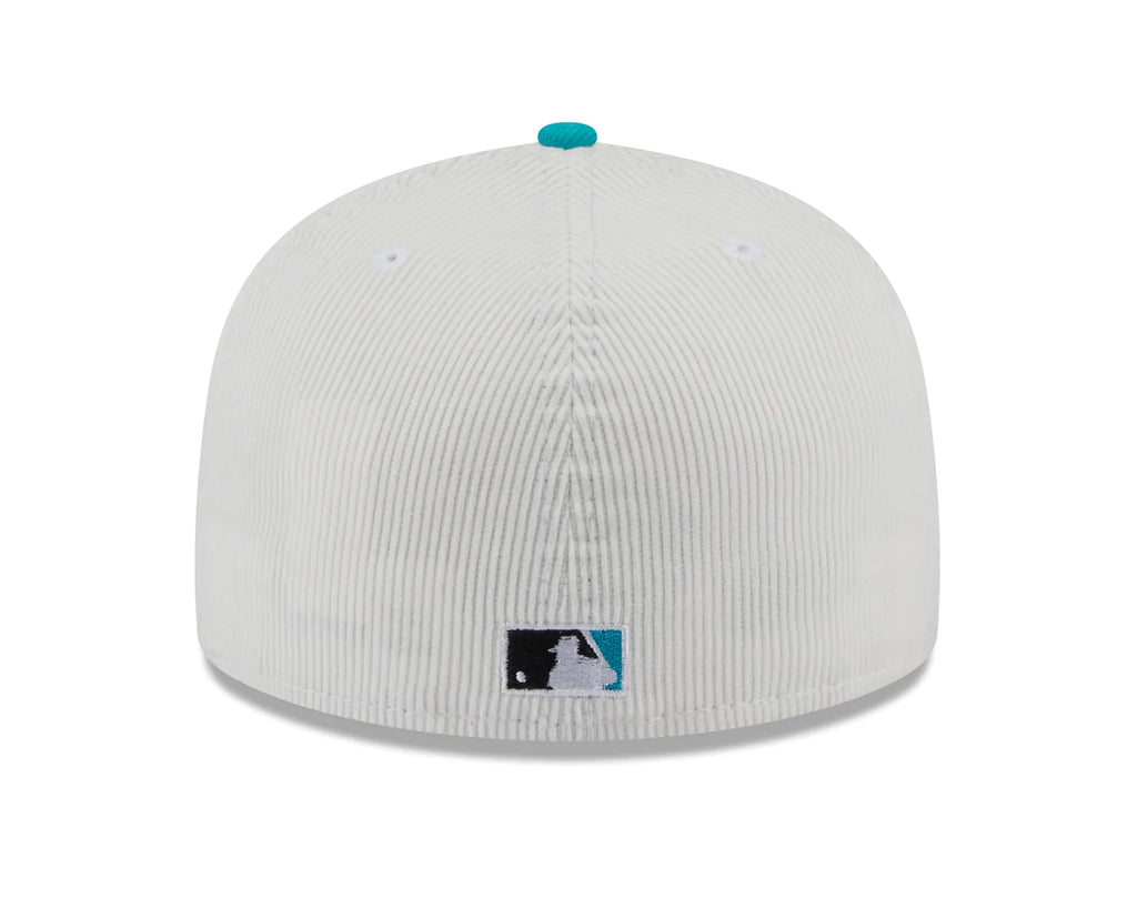 New Era x Lids HD Florida Marlins Cord Script 2023 59FIFTY Fitted Cap