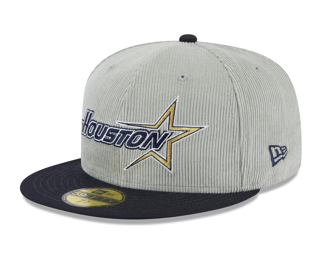 New Era x Lids HD Houston Astros Cord Script 2023 59FIFTY Fitted Cap