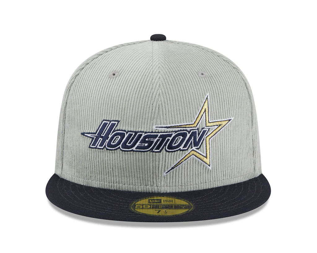 New Era x Lids HD Houston Astros Cord Script 2023 59FIFTY Fitted Cap