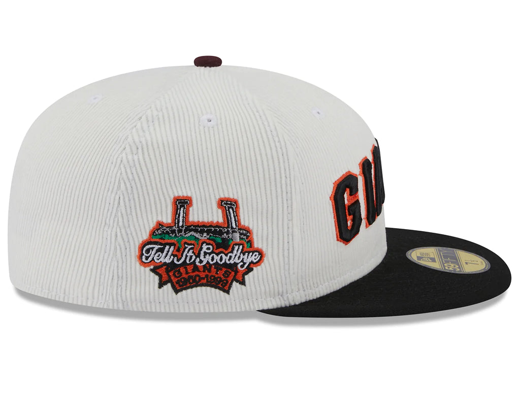 New Era x Lids HD San Francisco Giants Cord Script 2023 59FIFTY Fitted Cap