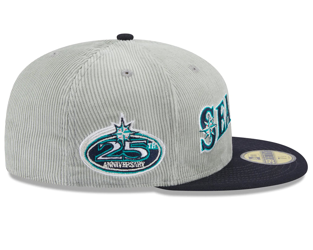 New Era x Lids HD Seattle Mariners Cord Script 2023 59FIFTY Fitted Cap