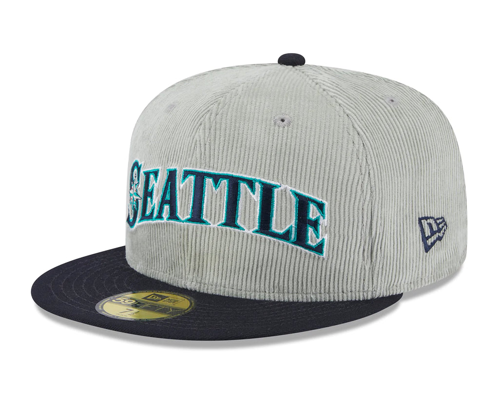 New Era x Lids HD Seattle Mariners Cord Script 2023 59FIFTY Fitted Cap