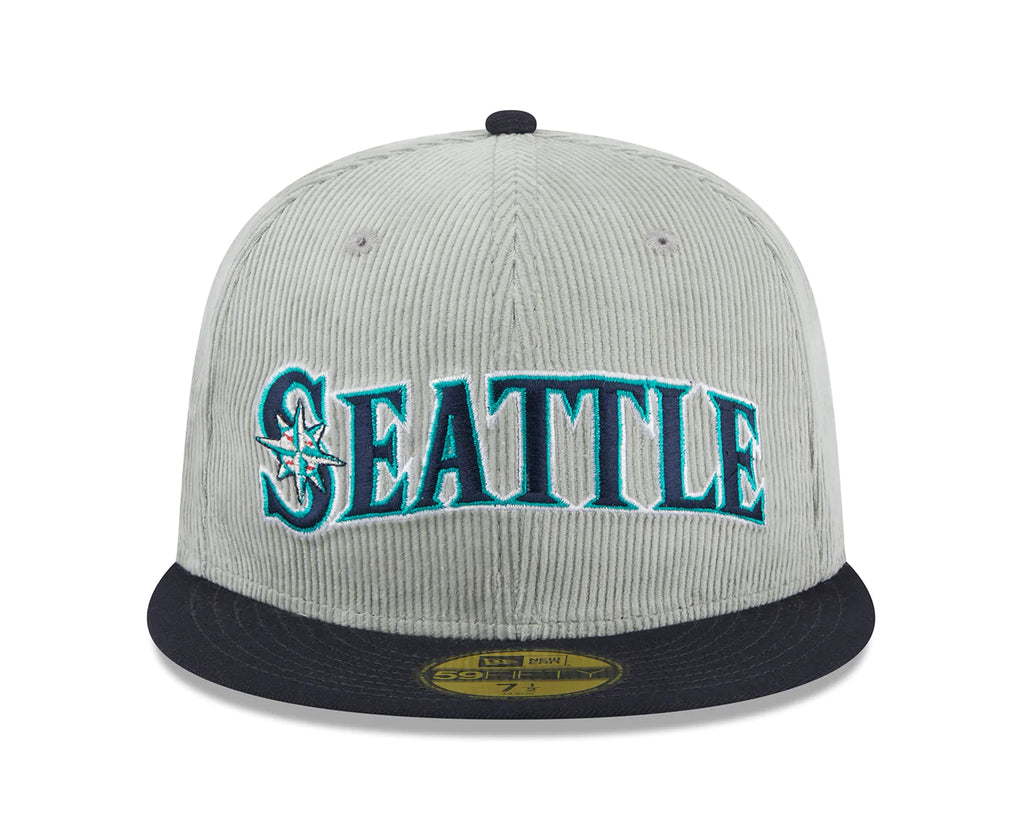 New Era x Lids HD Seattle Mariners Cord Script 2023 59FIFTY Fitted Cap