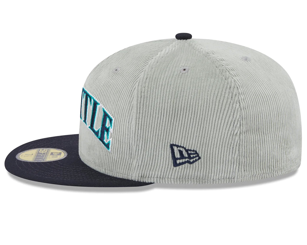 New Era x Lids HD Seattle Mariners Cord Script 2023 59FIFTY Fitted Cap