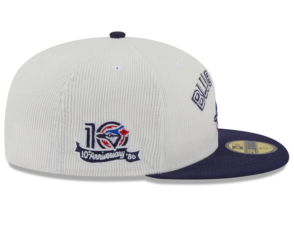 New Era x Lids HD Toronto Blue Jays Cord Script 2023 59FIFTY Fitted Cap