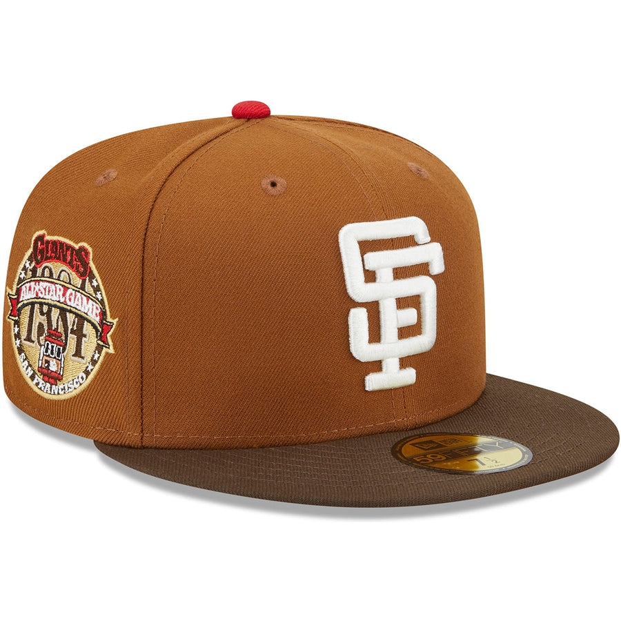 Lids San Francisco Giants New Era Vice Highlighter 59FIFTY Fitted Hat -  Blue/Orange