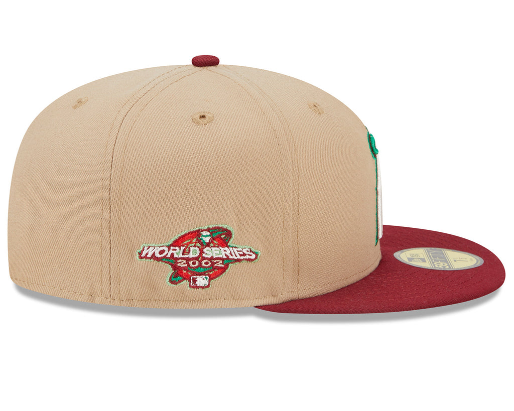 Lids HD x New Era Anaheim Angels Season's Greetings 59FIFTY Fitted Cap