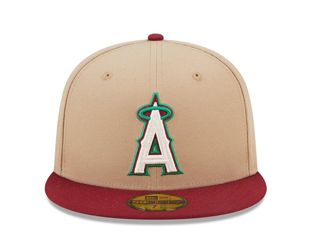 Lids HD x New Era Anaheim Angels Season's Greetings 59FIFTY Fitted Cap