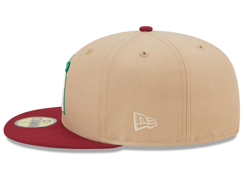 Lids HD x New Era Anaheim Angels Season's Greetings 59FIFTY Fitted Cap