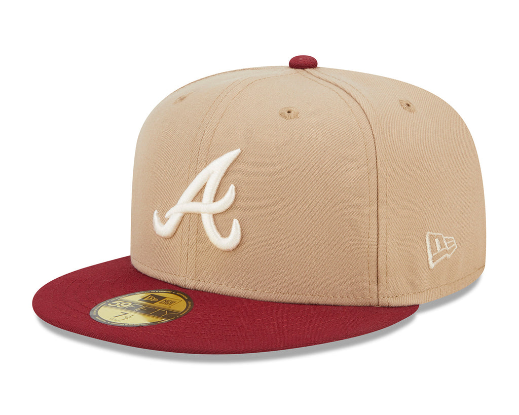 Lids HD x New Era Atlanta Braves Season's Greetings 59FIFTY Fitted Cap