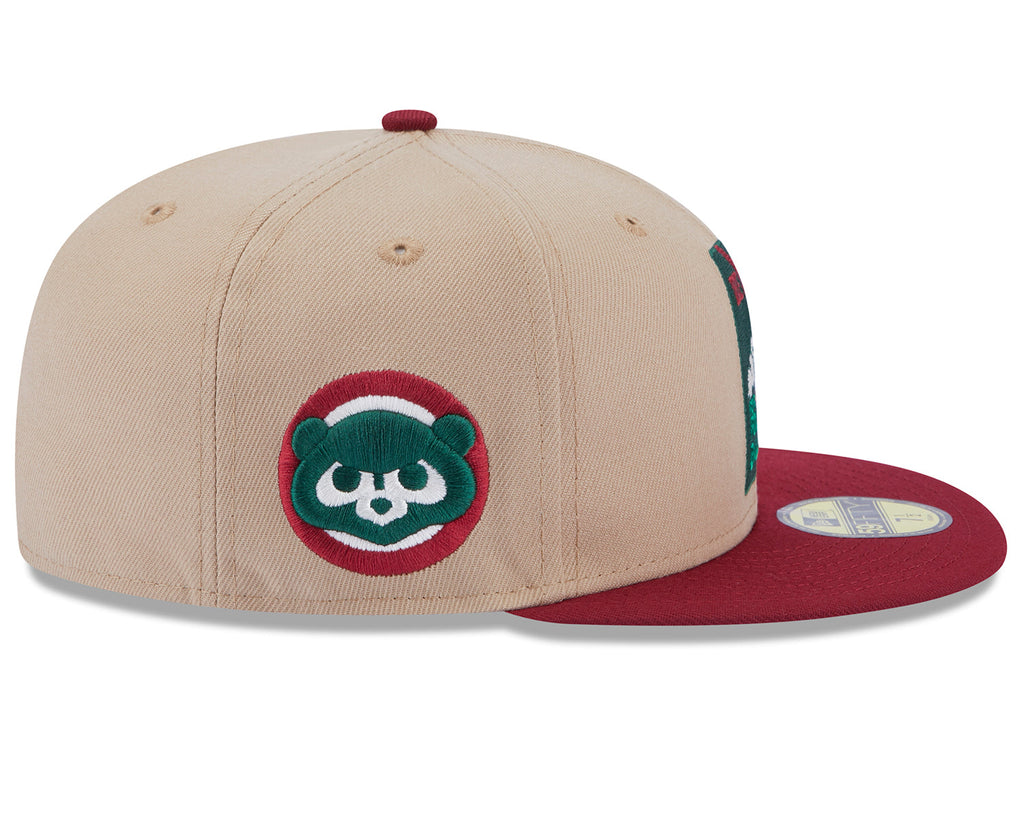 Lids HD x New Era Chicago Cubs Season's Greetings 59FIFTY Fitted Cap