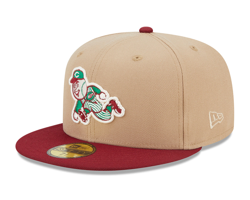 Lids HD x New Era Cincinnati Reds Season's Greetings 59FIFTY Fitted Cap