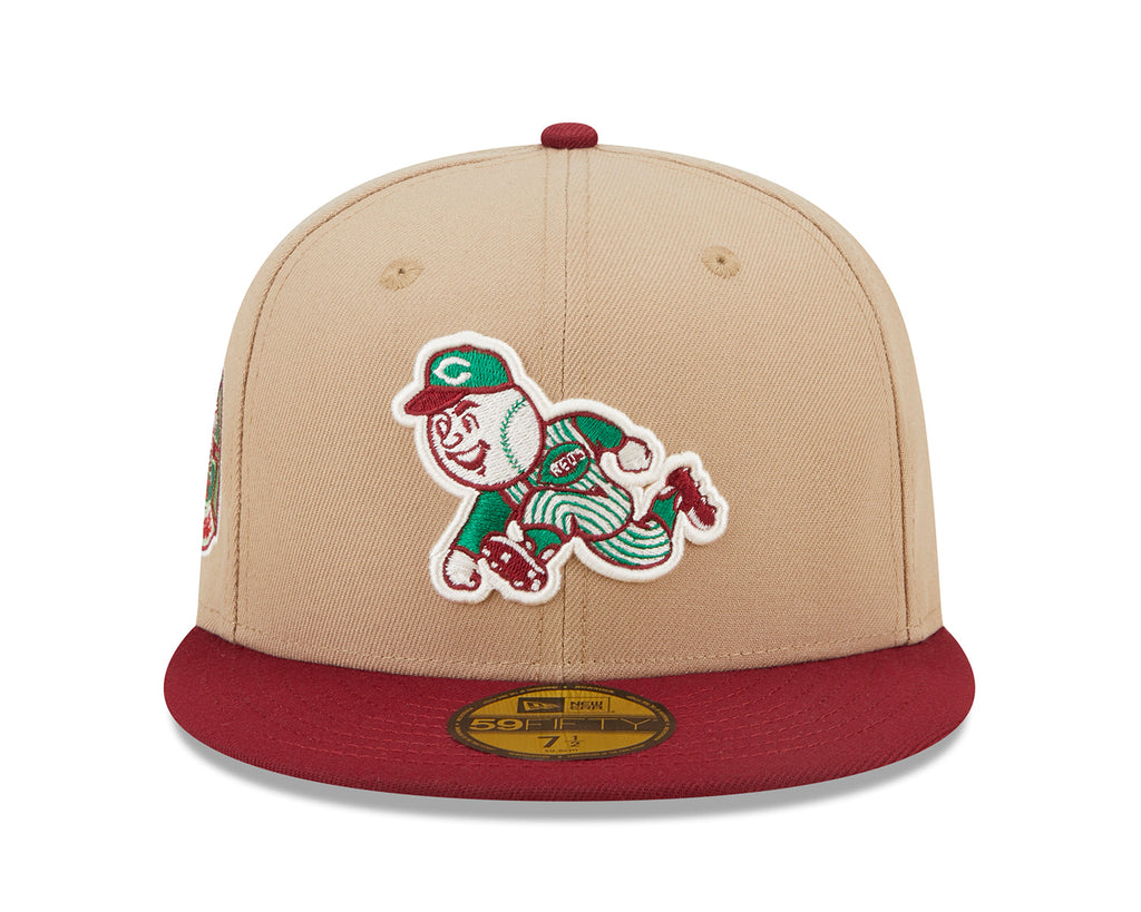 Lids HD x New Era Cincinnati Reds Season's Greetings 59FIFTY Fitted Cap