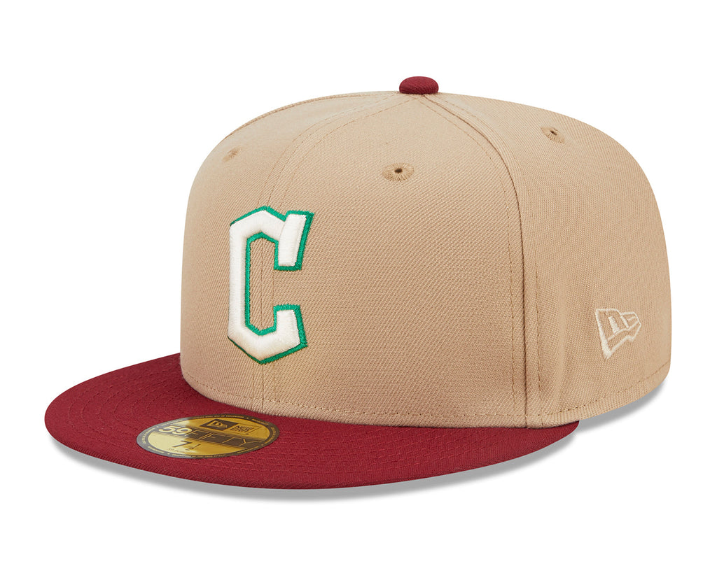 Lids HD x New Era Cleveland Guardians Season's Greetings 59FIFTY Fitted Cap