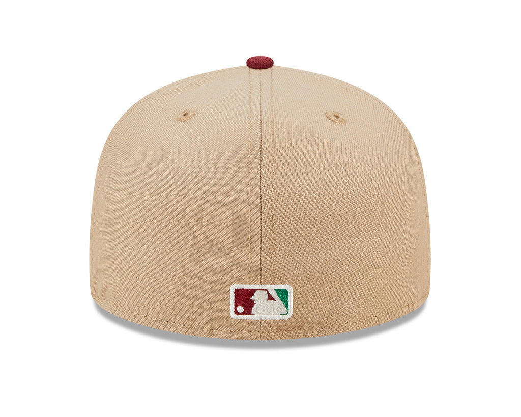 Lids HD x New Era Cleveland Guardians Season's Greetings 59FIFTY Fitted Cap