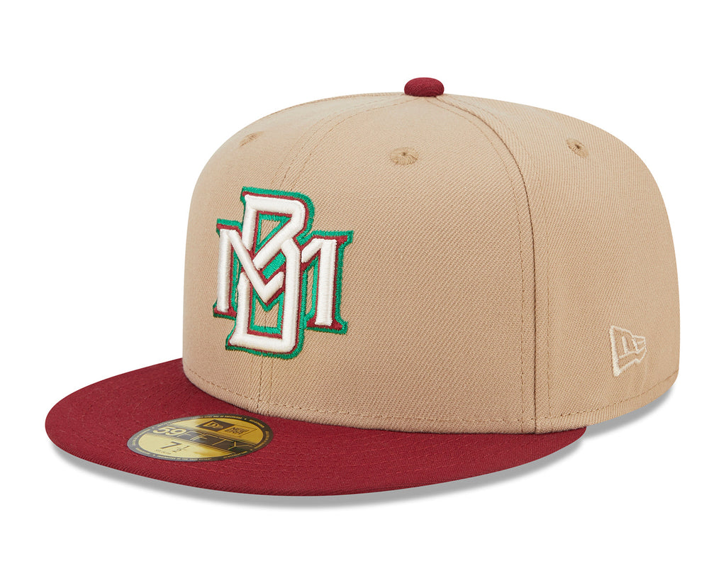 Lids HD x New Era Milwaukee Brewers Season's Greetings 59FIFTY Fitted Cap