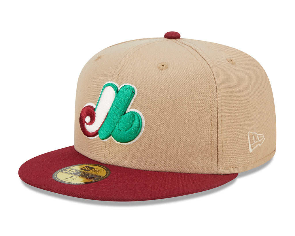 Lids HD x New Era Montreal Expos Season's Greetings 59FIFTY Fitted Cap