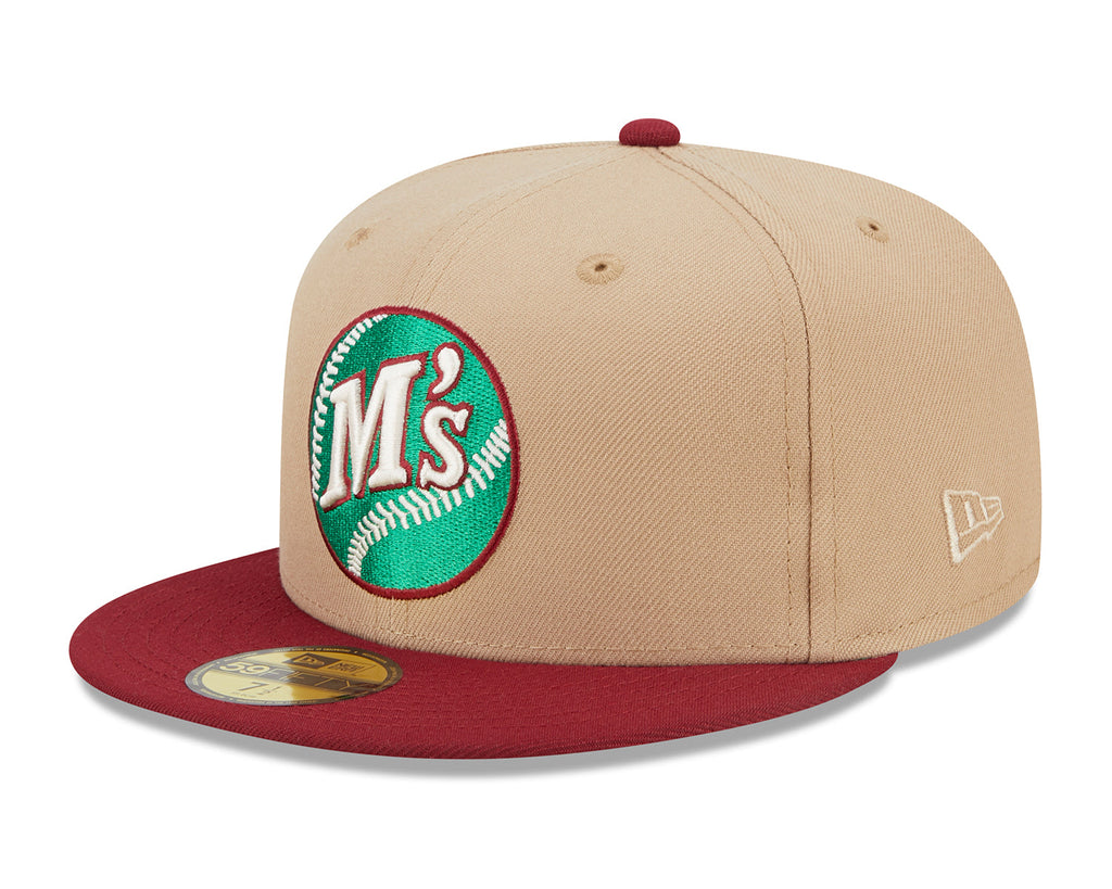 Lids HD x New Era Seattle Mariners Season's Greetings 59FIFTY Fitted Cap