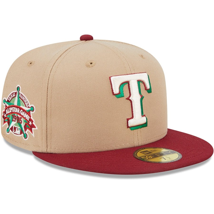 Lids HD x New Era Texas Rangers Season's Greetings 59FIFTY Fitted Cap