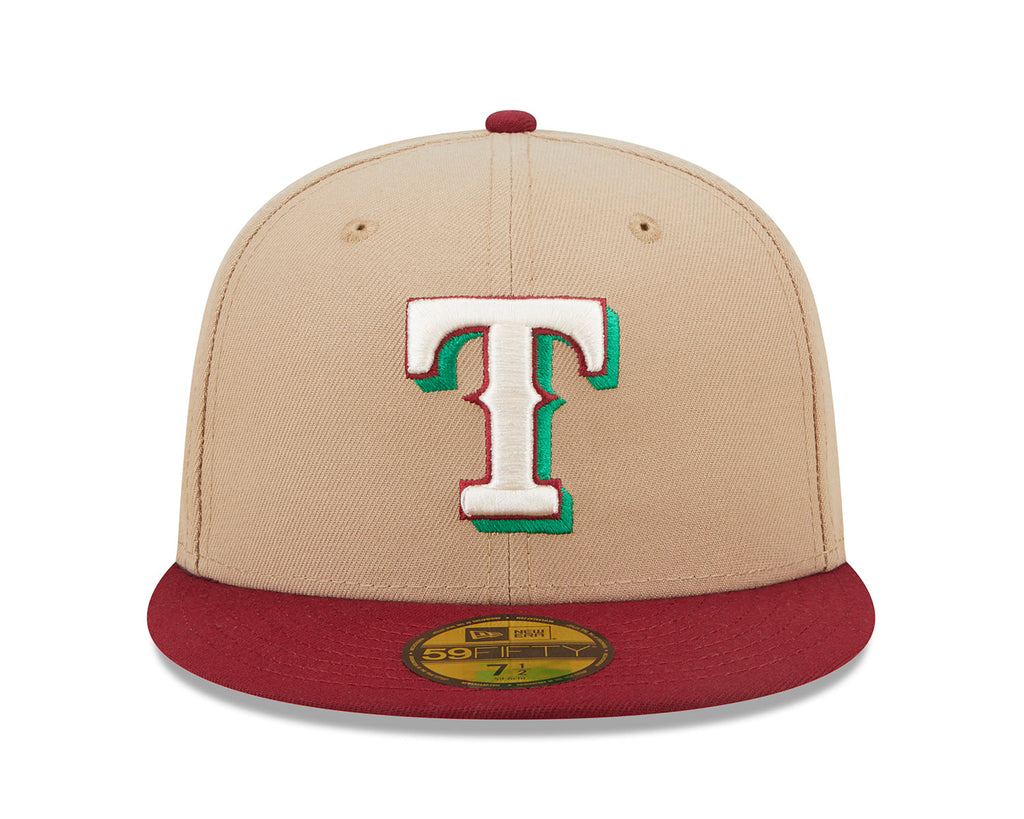 Lids HD x New Era Texas Rangers Season's Greetings 59FIFTY Fitted Cap