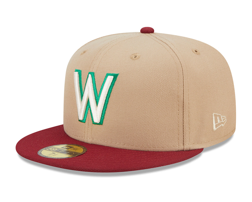 Lids HD x New Era Washington Senators Season's Greetings 59FIFTY Fitted Cap