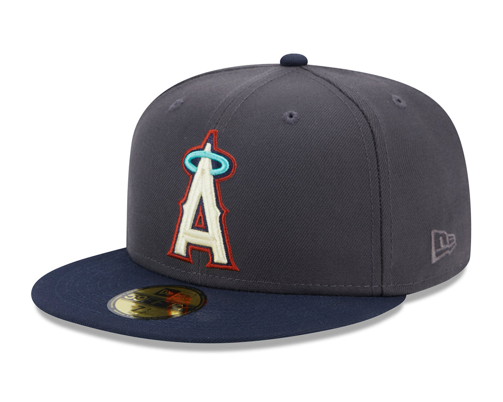 New Era x Lids HD Anaheim Angels 2023 Sea Fog 59FIFTY Fitted Cap