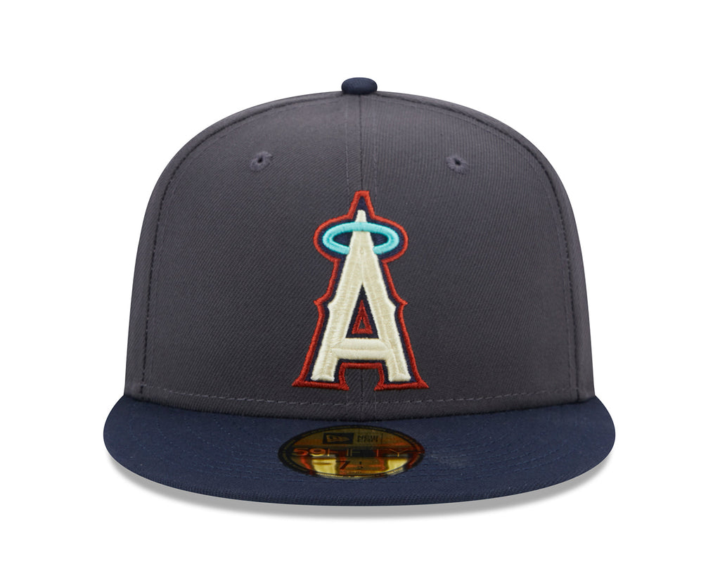 New Era x Lids HD Anaheim Angels 2023 Sea Fog 59FIFTY Fitted Cap