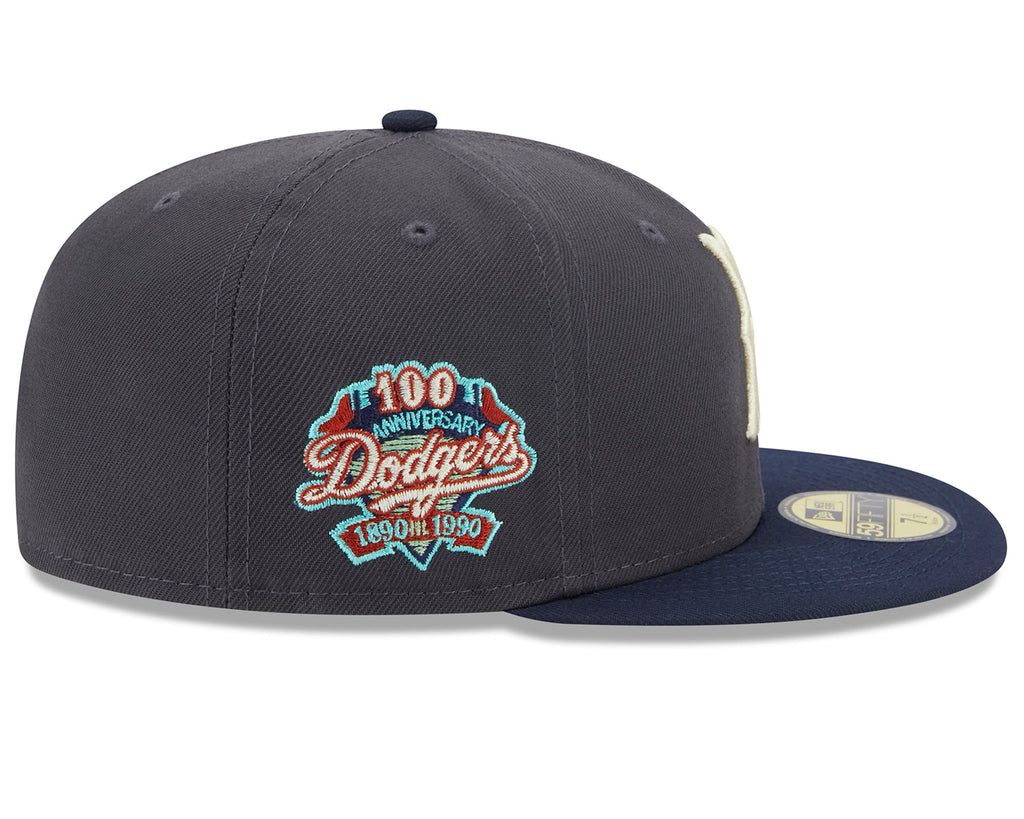 New Era x Lids HD Brooklyn Dodgers 2023 Sea Fog 59FIFTY Fitted Cap