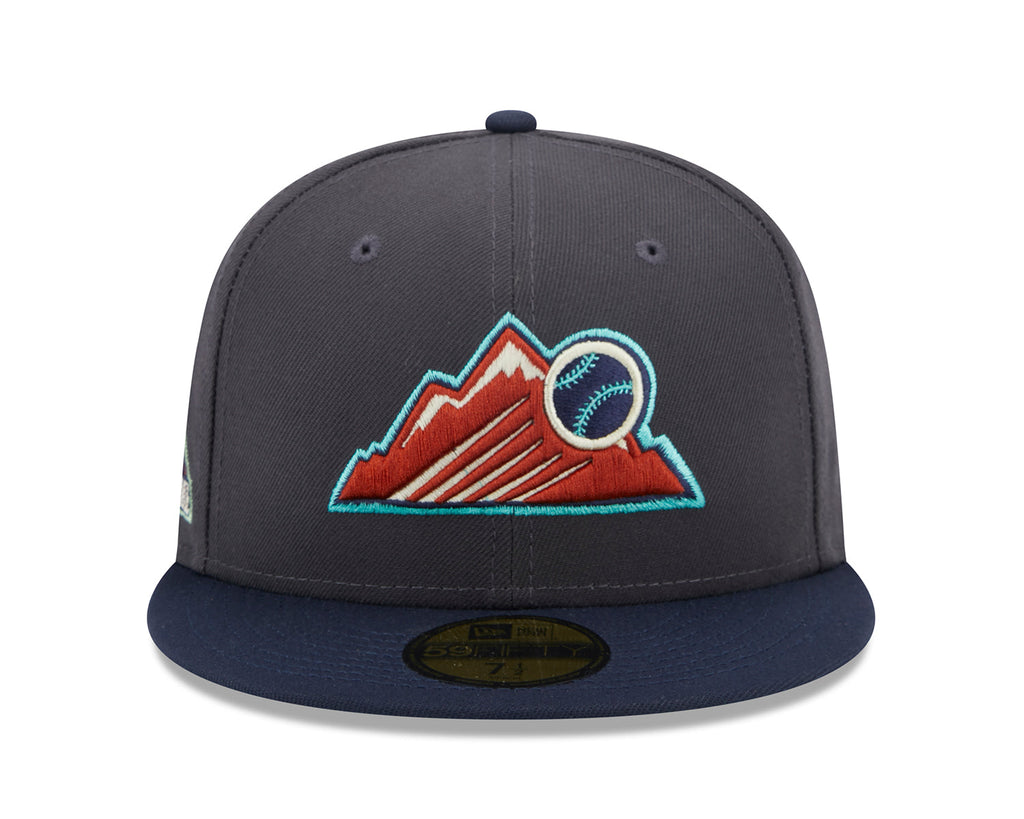 New Era x Lids HD Colorado Rockies 2023 Sea Fog 59FIFTY Fitted Cap