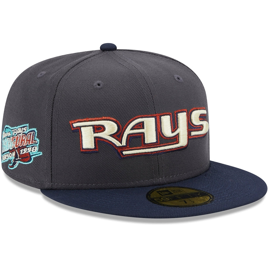 Tampa Bay Devil Rays MLB New Era 59Fifty fitted hat Cooperstown Collection  7 5/8