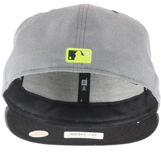 New Era Pittsburgh Pirates Skull Logo Grey/Black/Neon Green 59FIFTY Fitted Hat